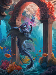 -= Whimsical underwater garden =-