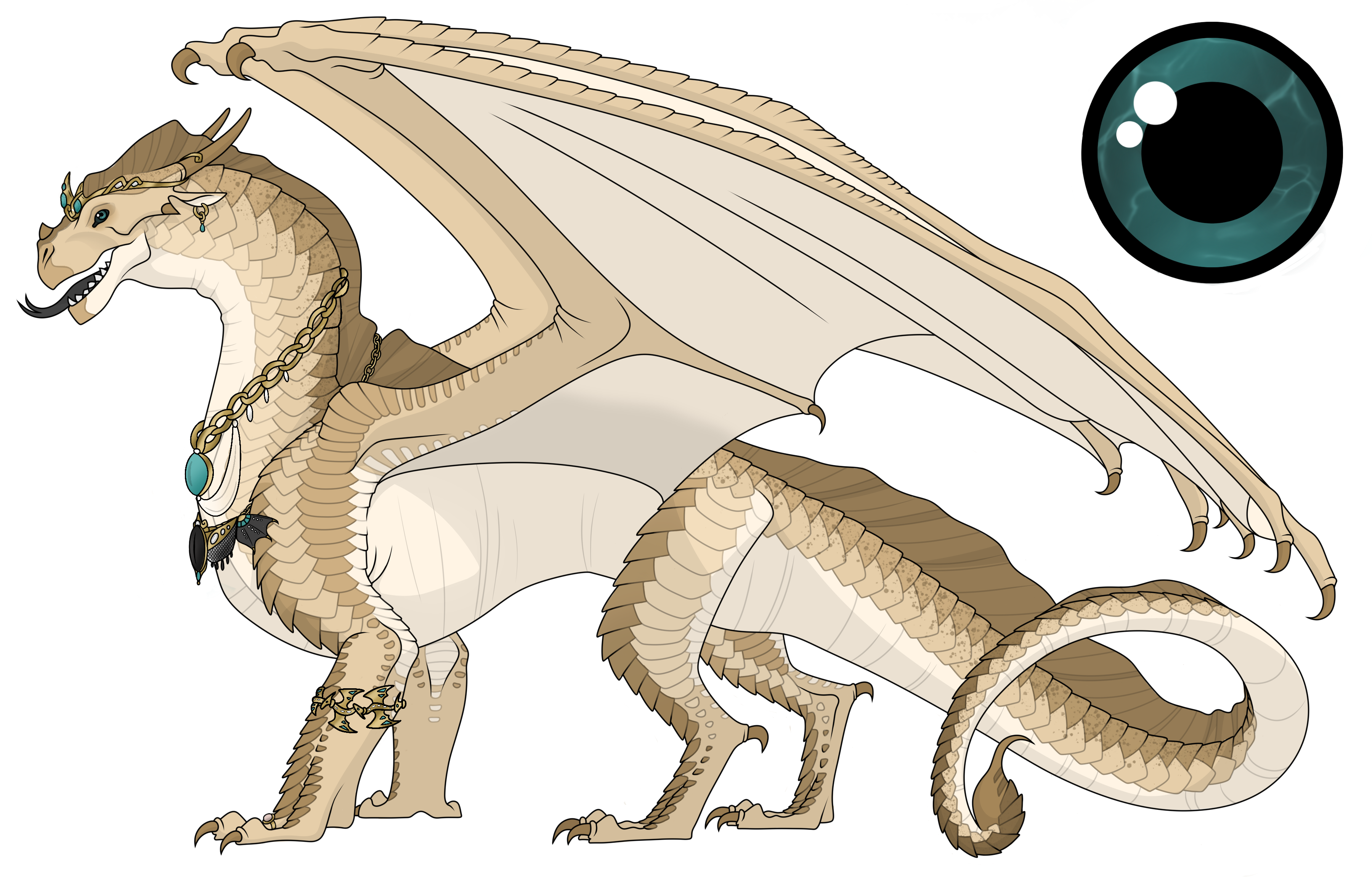 Sandwing Patterns Queen Saguaro || SandWing Reference by Quiiabyx on DeviantArt