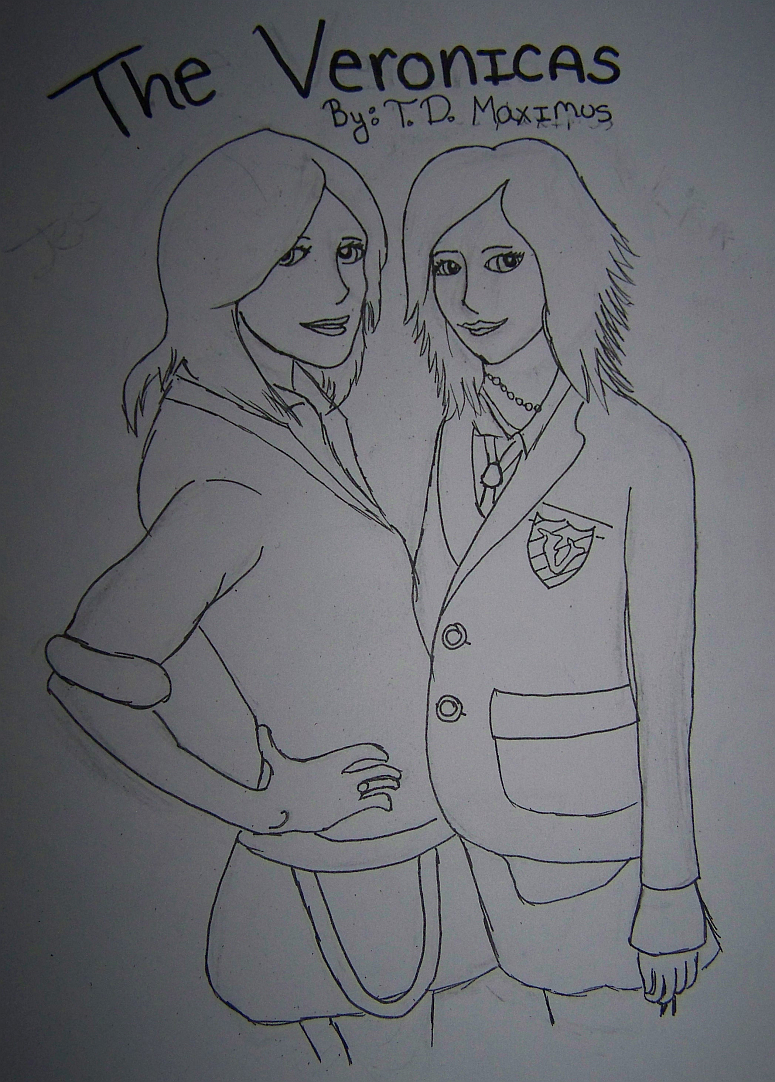 The Veronicas WIP Ink Lined