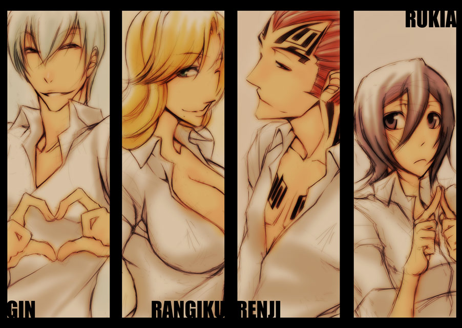 Bleach - white shirts