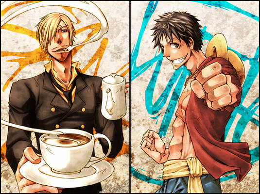 OP - Sanji and Luffy