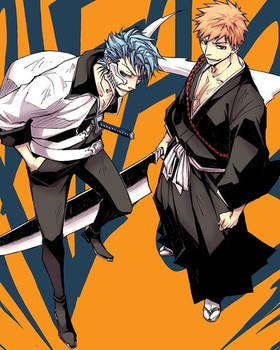 Bleach - blue and orange 2025