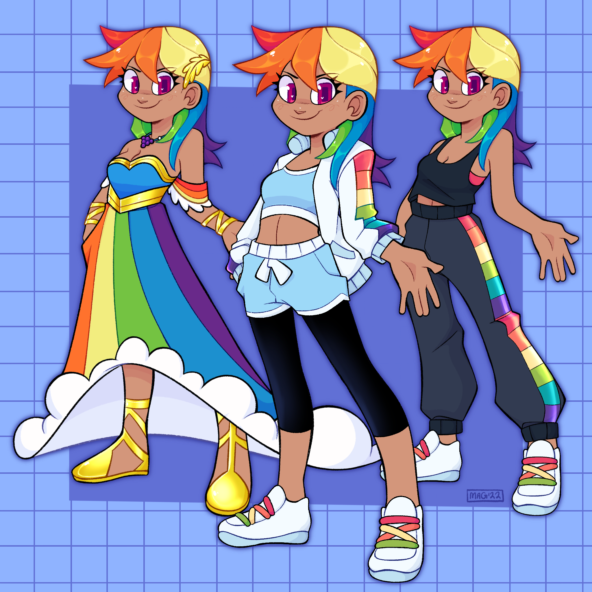 My little pony rainbow top dash human