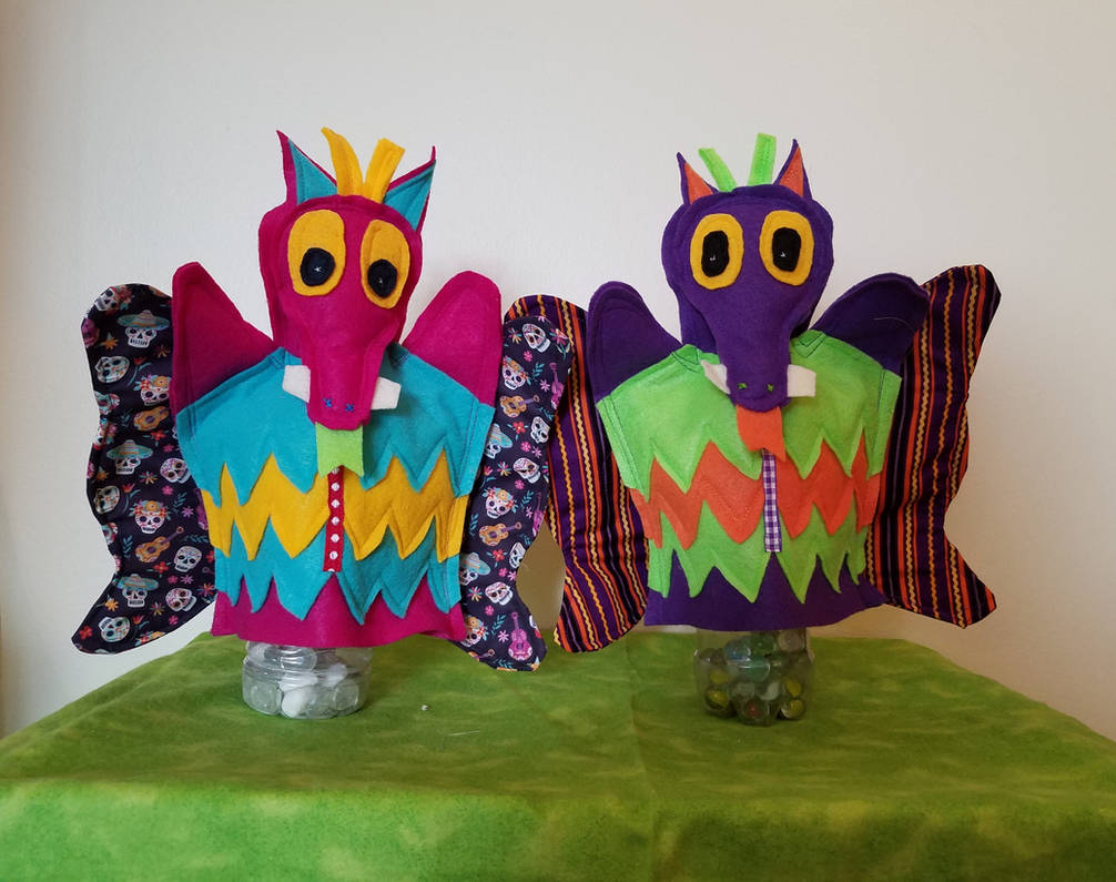 Button Puppet Dragon Dragon Puppets by Puppetina on DeviantArt
