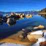 Tahoe Shoreline reflection