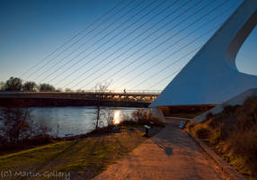 Sundial Bridge sunset