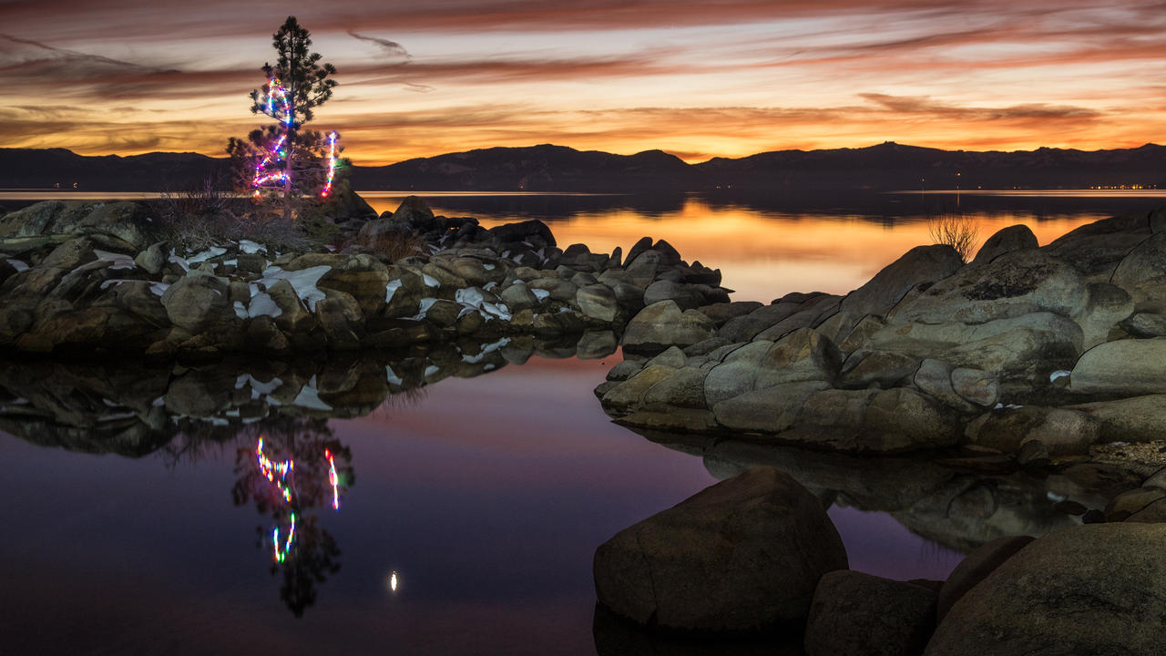 Lake Tahoe Christmas lights13121769 by MartinGollery on DeviantArt