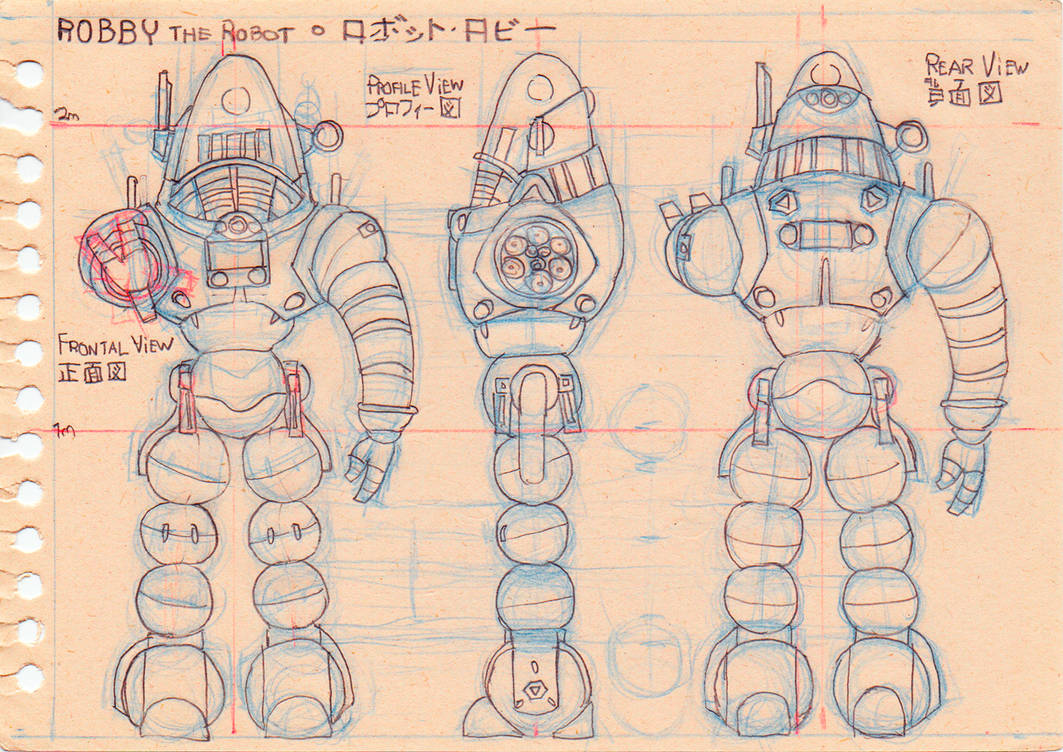 Robby Drawing by ElGranChaparral on DeviantArt