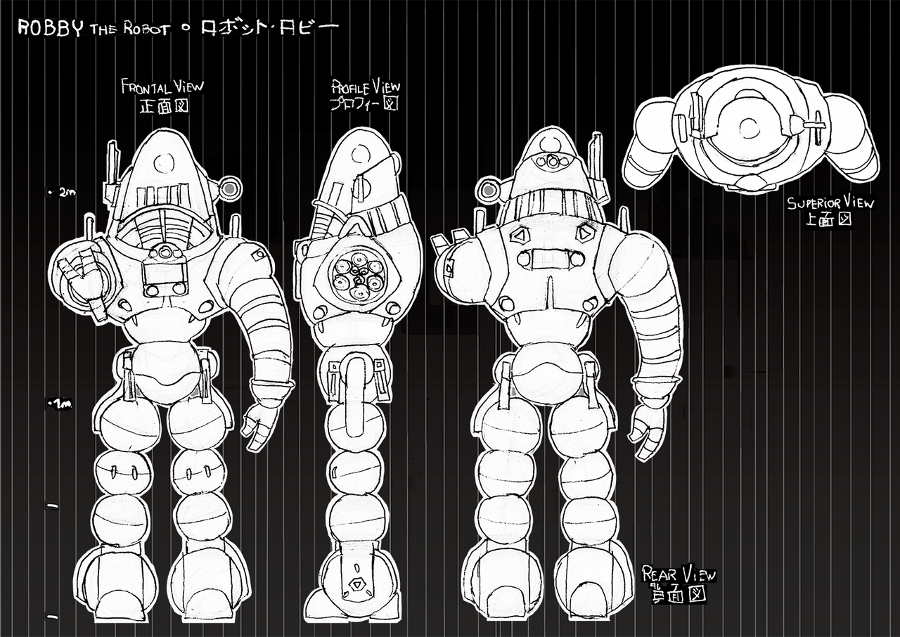 Robby The Rascal Beta Robby the Robot by ElGranChaparral on DeviantArt