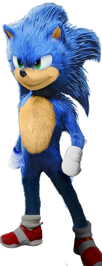 Sonic Movie Pose, Png by DanielVieiraBr2020 on DeviantArt