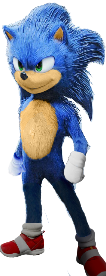 First look at Sonic redesign from Sonic the Hedgehog 2020. Now that's a  SONIC! 