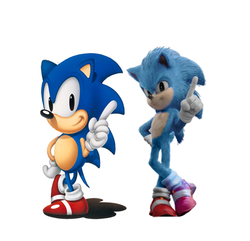 Comparison of classic Sonics by DanielVieiraBr2020 on DeviantArt