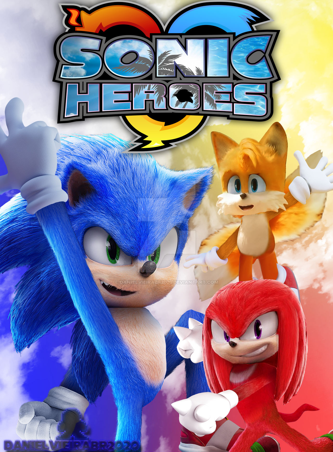 Sonic Classic Heroes Title Card by MohammadAtaya on DeviantArt