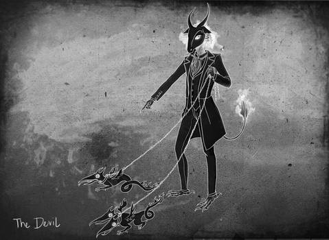 ETHEREAL iPad Game Concept Art - Devil character