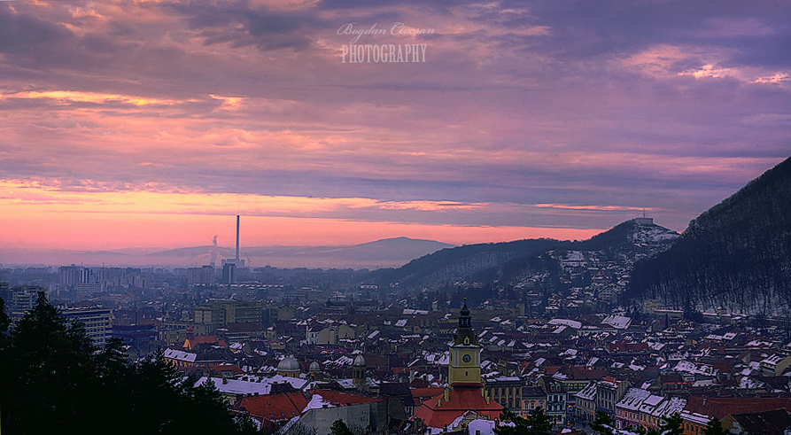 brasov sunset 2