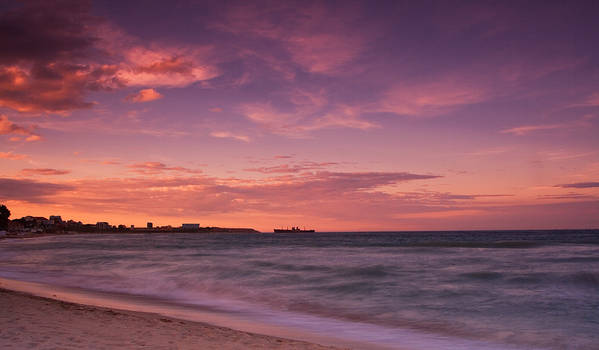 Black Sea Sunset I