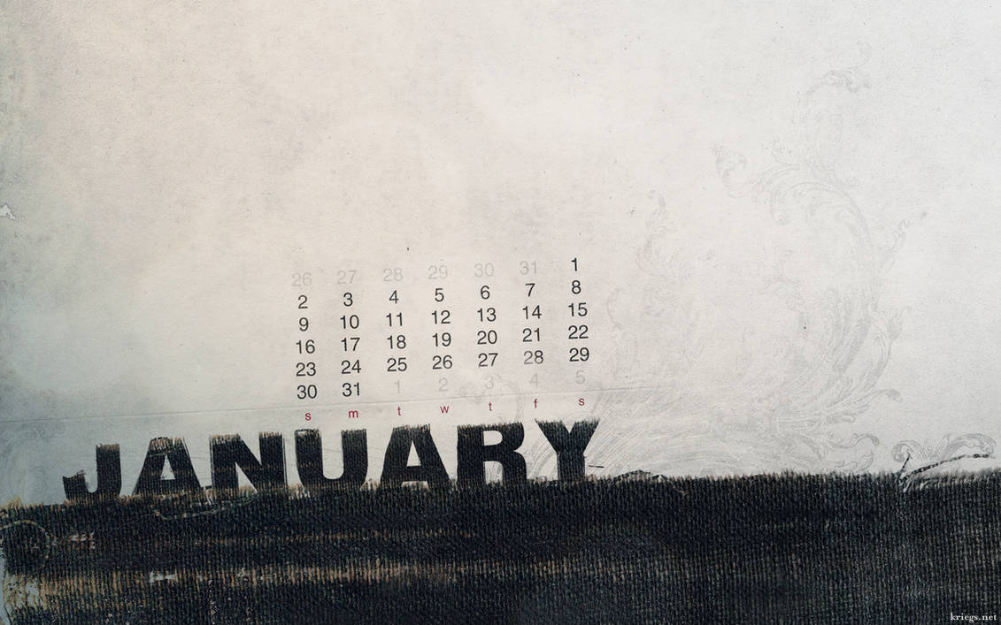 January 2011 Calendar by kriegs