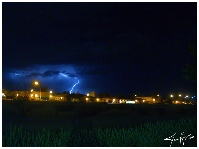 Arizona Nighttime Lightning