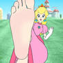 Princess Peach Feet