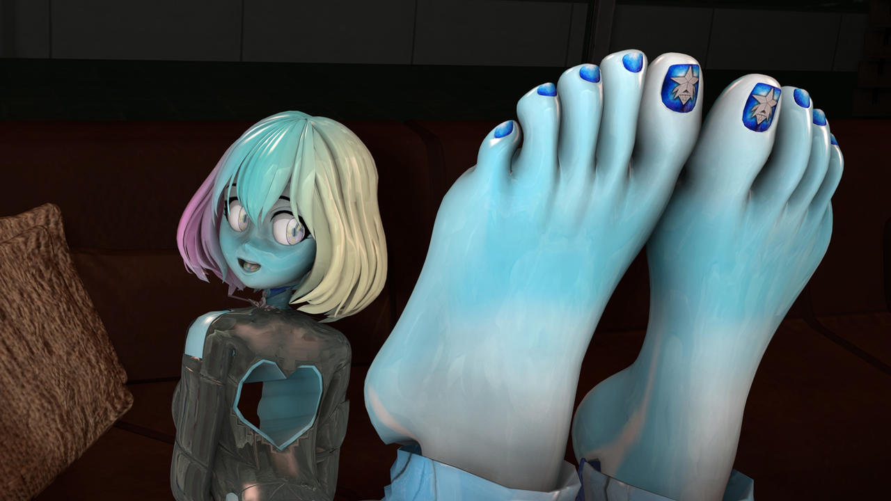 Deviantart Counting Toes Lucy cute toes SFM by Anon. by Dettabyte on DeviantArt