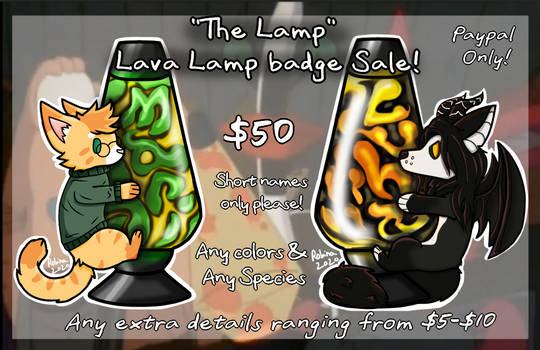 Lava Lamp Badges!