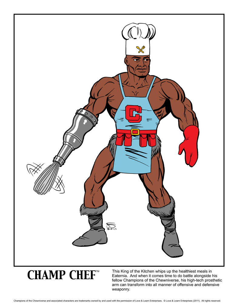 Champions of the Chewniverse: Champ Chef by fredmast on DeviantArt