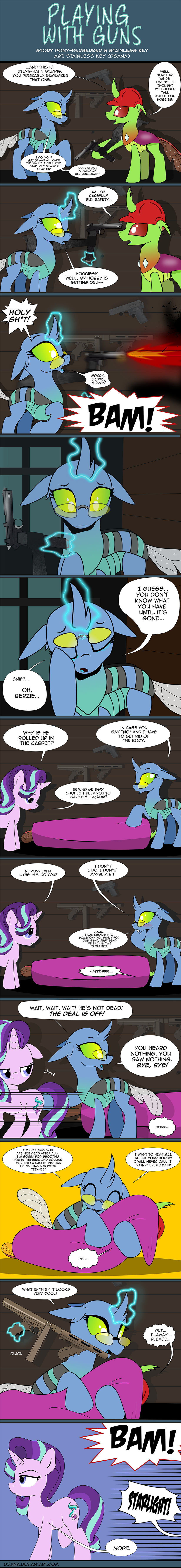 Playing with Guns by dSana
