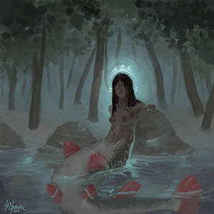 Iara, the water mother