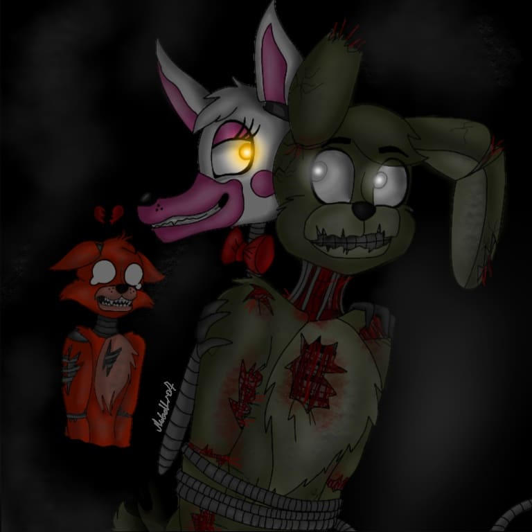 Springtrap x Mangle_Springle by Mabelka0712 on DeviantArt