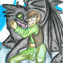 HTTYD: hiccup and Toothless