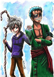 Crossover: Jack + Zoro