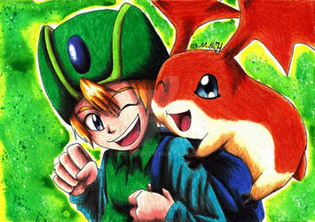 Takeru + Patamon #2