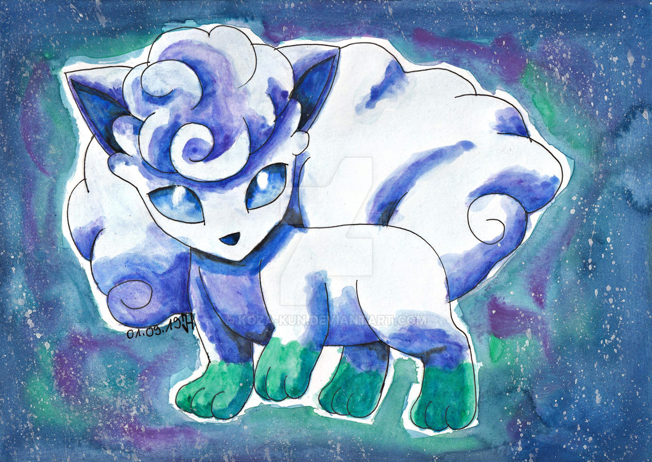 Alolan Vulpix by Koza-Kun on DeviantArt
