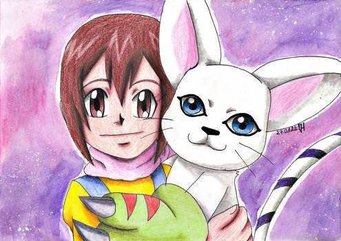 Hikari + Gatomon #2