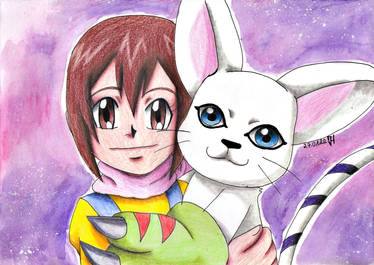 Hikari + Gatomon #2