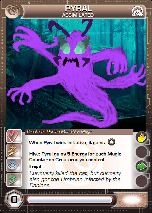 Pyral, Assimilated Chaotic Card by AllanTheGymLeader on DeviantArt