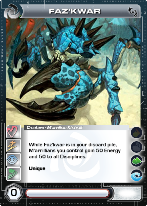 Faz Card Faz'kwar Chaotic Card by AllanTheGymLeader on DeviantArt