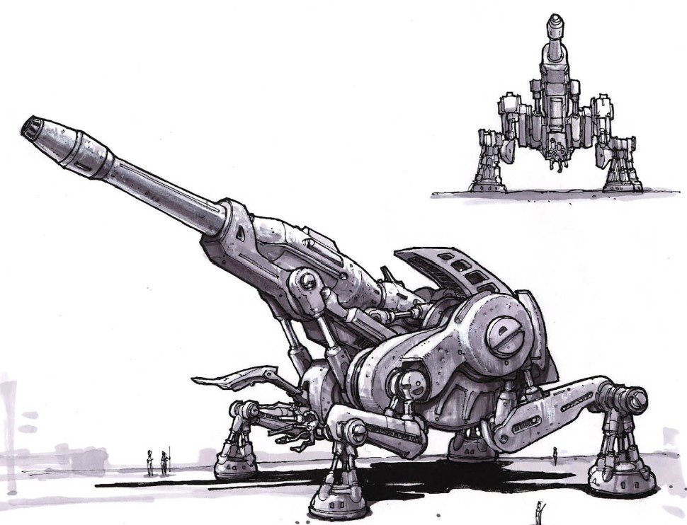 JX Panzer Heavy Anti-aircraft Combat Droid