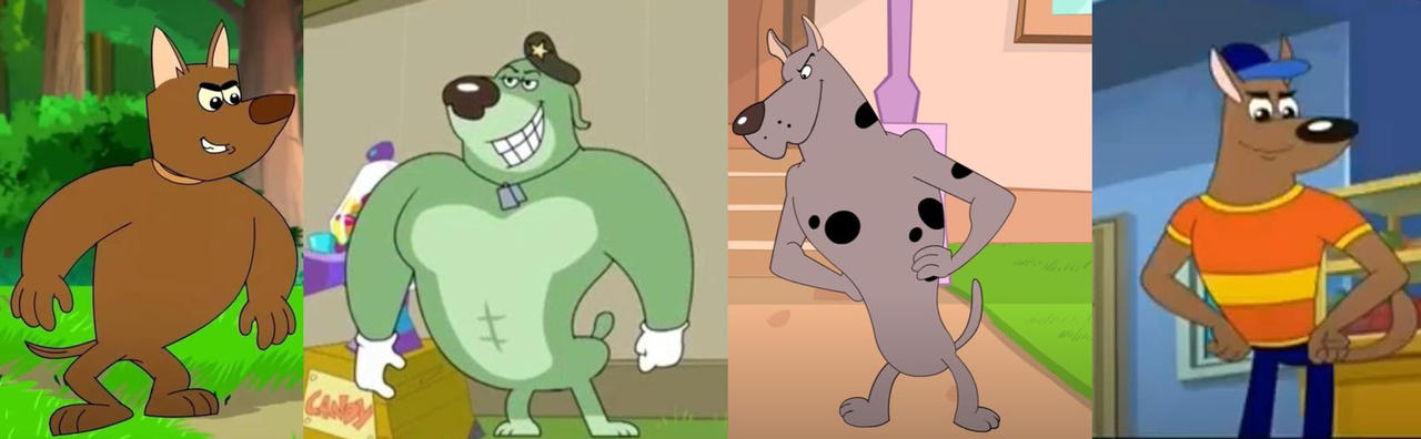 Martin, Colonel, Ballu, and Nestor by Wobbley on DeviantArt