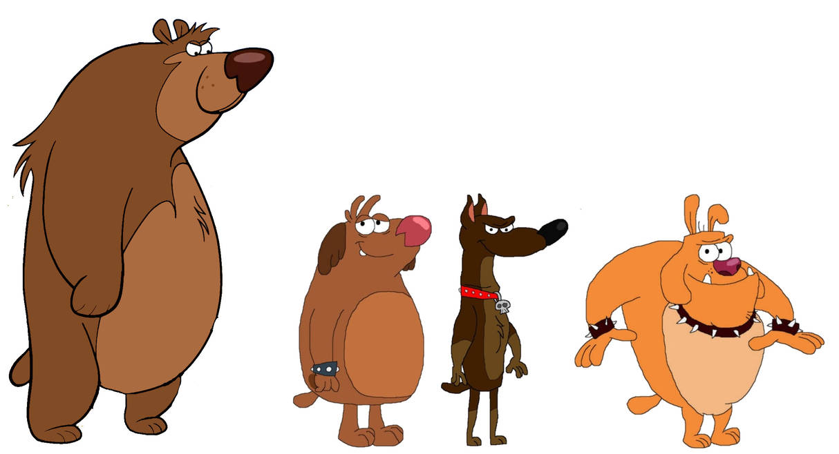 Filburt, Tommy, Jake, and Bart by Wobbley on DeviantArt