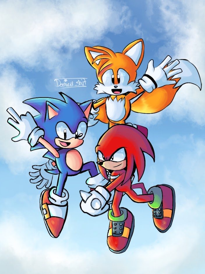 Sonic Classic Heroes by Daniuxshit on DeviantArt