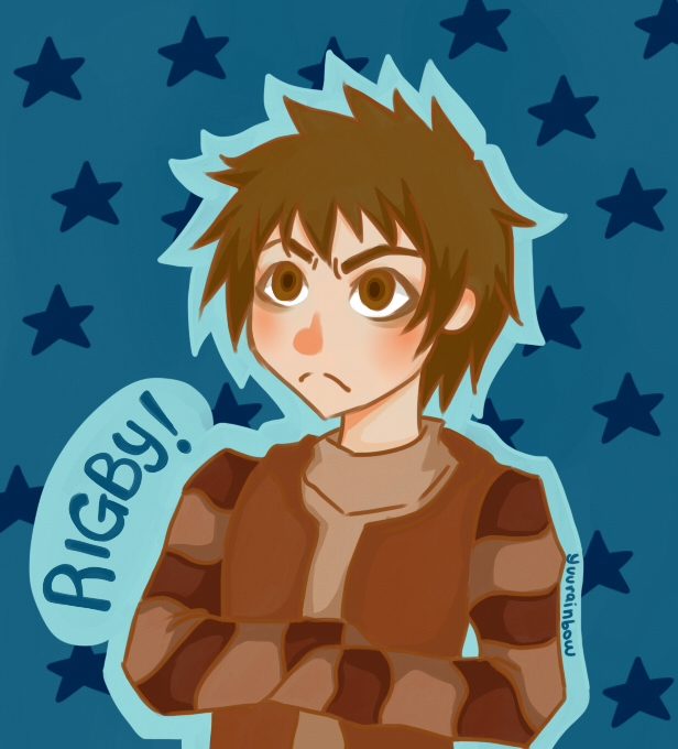 Rigby by YuuRainbow on DeviantArt