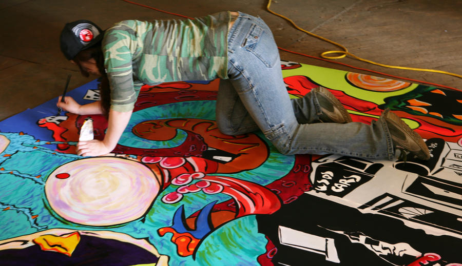 Apocalypse Murals Apocalypse Mural working by VendriStudios on DeviantArt