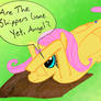 Fluttershy Hides From Shippers