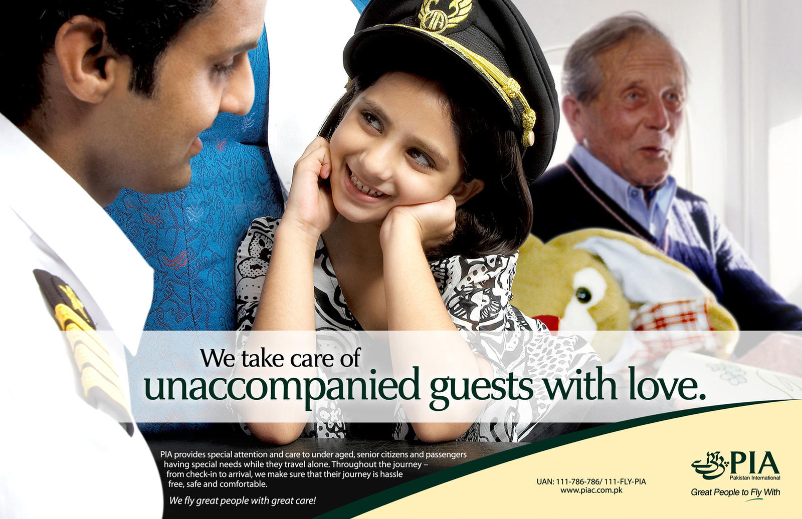 PIA Kids Flight ad