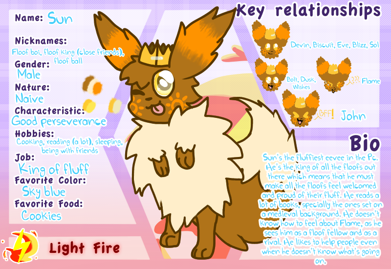 SSEC Bg eevee Sun by GisellePKM on DeviantArt