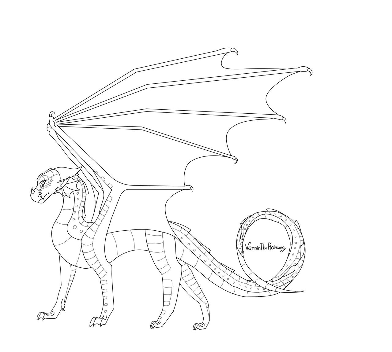 Rainwing WoF Base By VFADD On DeviantArt rainwing-wof-base-by-vfadd-on-deviantart