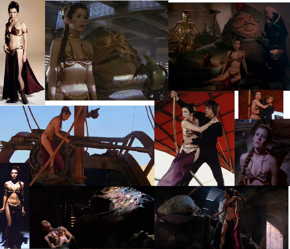 Slave Leia Collage