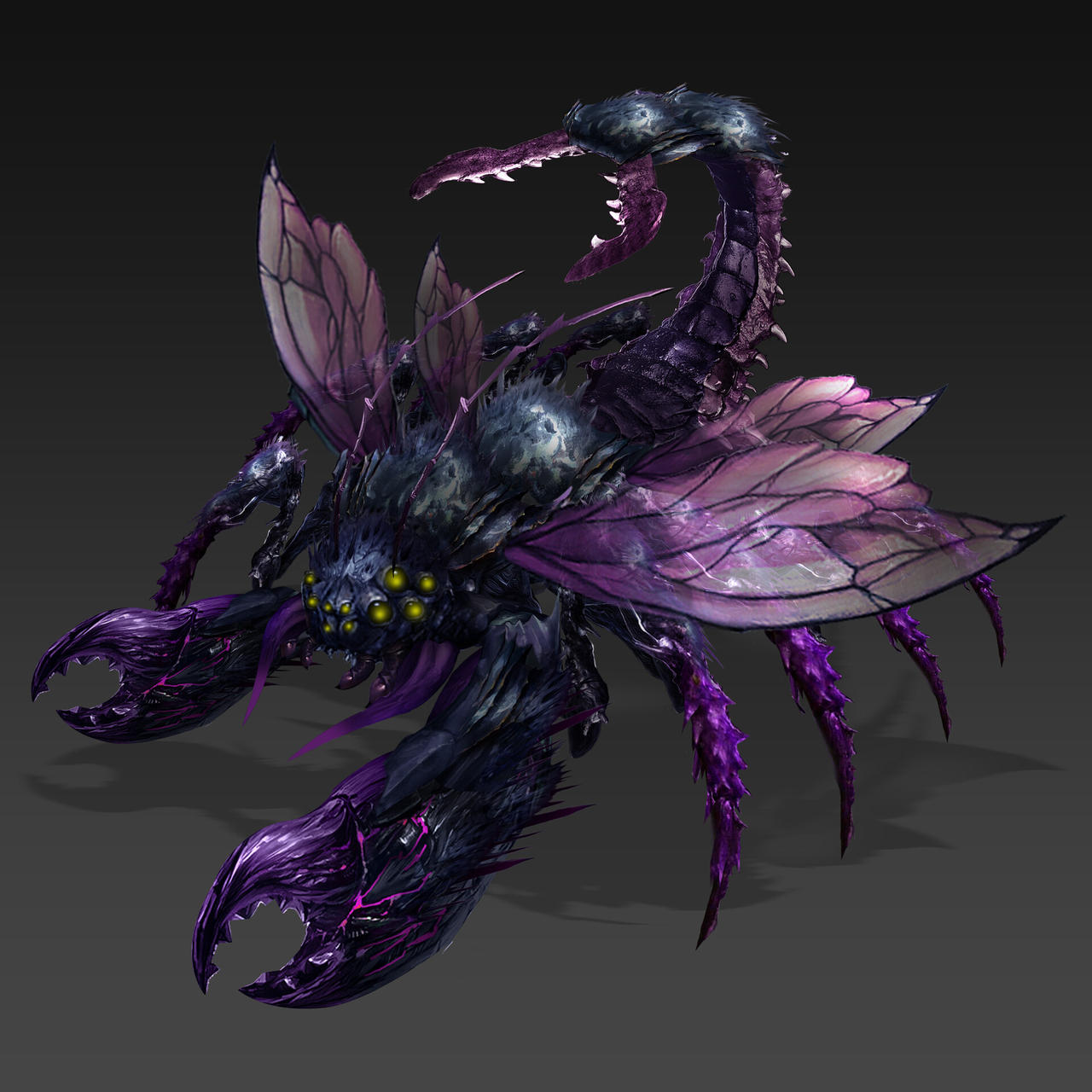 Alien Insectoid Concept Art by nicholaskoo94 on DeviantArt