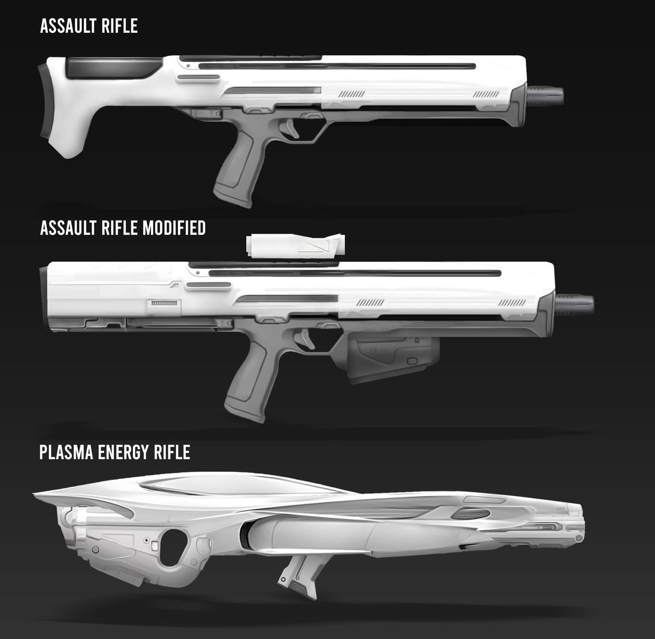 Sci-Fi Energy Rifle Concept Visual by nicholaskoo94 on DeviantArt